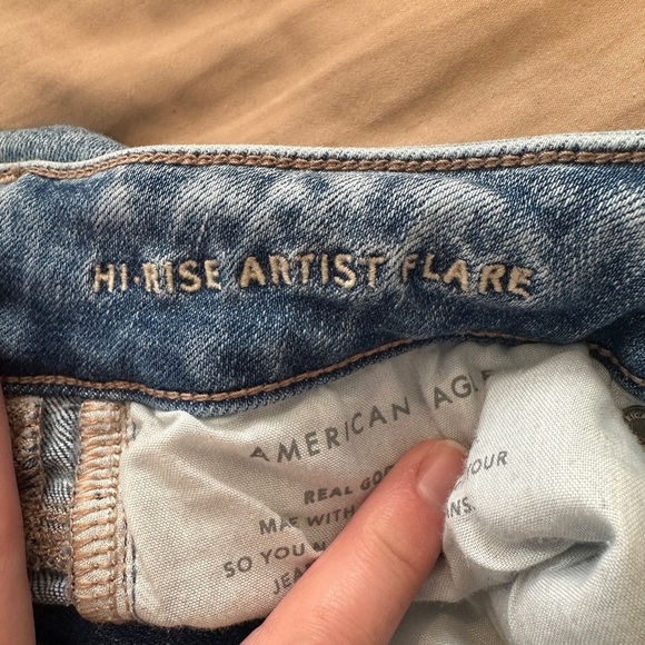 American Eagle High Rise artist flare - Picture 5 of 5